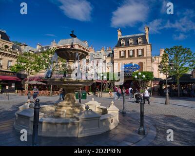 Ratatouille: L'avventura, Disneyland Parigi, Marne-la-Vallée, Parigi, Francia, Europa Foto Stock