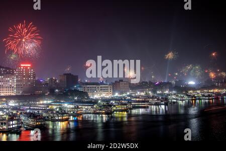 Dhaka, Bangladesh : Shakrain Festival - una tradizione di Dhaka Foto Stock