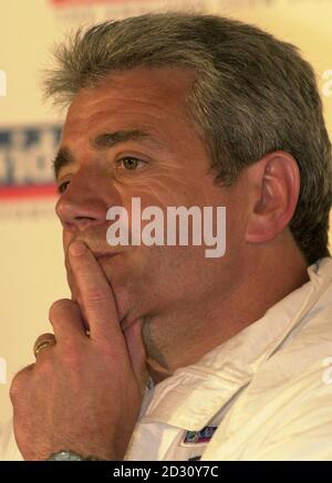 L'allenatore inglese Kevin Keegan annuncia la sua squadra che porterà ai campionati Euro 2000. Foto Stock