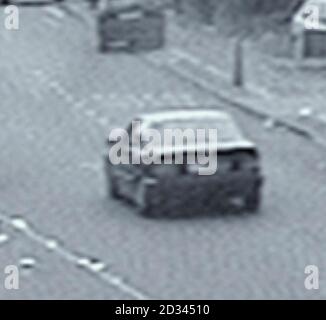 West Midlands Police hanno rilasciato una fotografia CCTV di una BMW 5 Series di colore scuro che, ha detto la polizia, è stato guidato da un uomo nero ed è stato utilizzato dai trasgressori per arrivare e dalla scena. Due uomini sono scoppiati in una palestra trafficata e hanno ucciso fatalmente un padre mentre si è allenato. Azmat Yaqub è morto da ferite multiple del colpo di pistola dopo essere stato designato a salute e idoneità del fisico di Chic a Birmingham il 29 luglio di quest'anno. Foto Stock