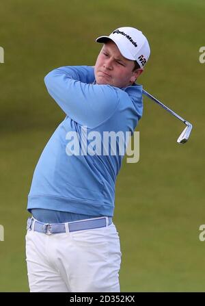 Robert MacIntyre della Scozia il 2° giorno durante il primo dell'Open Championship 2019 al Royal Portrush Golf Club. Foto Stock