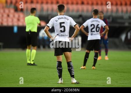 Valencia, Spagna. 13 Settembre 2020. Gabriel Paulista di Valencia CF Credit: Pro Shots/Alamy Live News Foto Stock