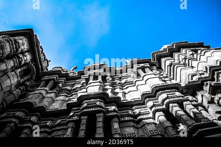 Jaisalmer Fort è situato nella città di Jaisalmer, nello stato indiano di Rajasthan Foto Stock
