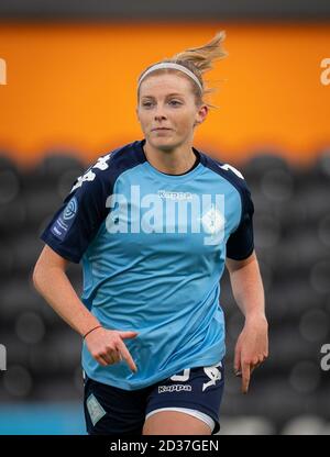 Londra, Regno Unito. 07 ottobre 2020. Hayley Nolan della London City Lionesses durante la partita fa WSL Cup tra Tottenham Hotspur Women e London City Lionesses all'Hive, Londra, Inghilterra, il 7 ottobre 2020. Foto di Andy Rowland/prime Media Images. Credit: Prime Media Images/Alamy Live News Foto Stock