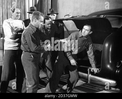 JAMES CAGNEY in WHITE HEAT 1949 regista RAOUL WALSH sceneggiatura Ivan Goff e ben Roberts suggerito da una storia di Virginia Kellogg musica Max Steiner Warner Bros. Foto Stock