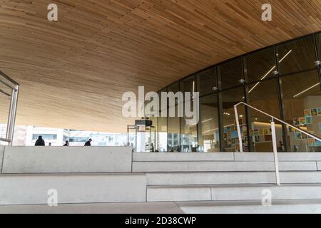 4 Ottobre 2020 - Calgary Alberta Canada - il nuovo di Calgary Biblioteca pubblica centrale Foto Stock