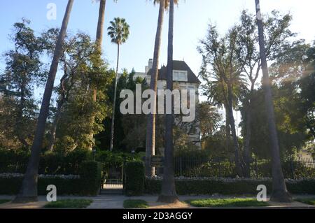 Los Angeles, California, USA 7 ottobre 2020 una visione generale dell'atmosfera di Scientology Celebrity Center al 5930 Franklin Avenue il 7 ottobre 2020 a Los Angeles, California, USA. Foto di Barry King/Alamy Stock foto Foto Stock