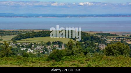 Dunster, Somerset nord Foto Stock