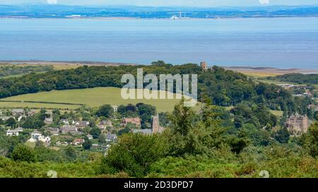 Dunster, Somerset nord Foto Stock