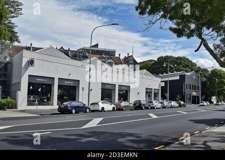 AUCKLAND, NUOVA ZELANDA - 05 settembre 2020: Auckland / Nuova Zelanda - 5 aprile 2019: Negozio di mobili Dawson & Co presso lo Strand Foto Stock