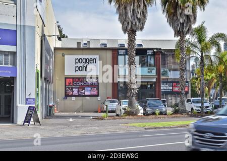 AUCKLAND, NUOVA ZELANDA - 05 aprile 2019: Auckland / Nuova Zelanda - 5 aprile 2019: Poggenpohl business di arredamento cucina presso lo Strand Foto Stock