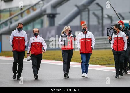 Pista SCHUMACHER Mick (ger), Alfa Romeo Racing ORLEN C39, ritratto durante la Formula 1 Aramco Grosser Preis Der Eifel 2020, Gran Premio di Eifel, dal 9 al 11 ottobre 2020 sul N Credit: LM/DPPI/Antonin Vincent/Alamy Live News Foto Stock