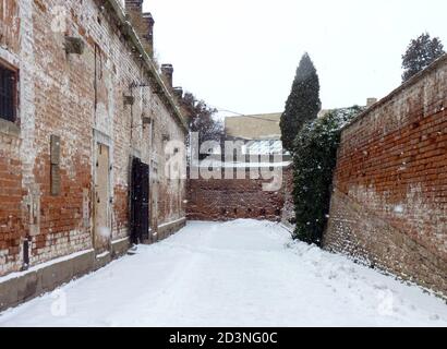 Terezin, Repubblica Ceca. Campo di prigionia nazista Foto Stock