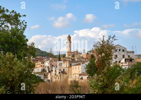 Bella vista di Roda de Bara a Tarragona Foto Stock