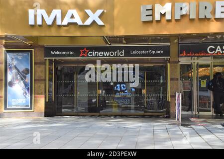 Cinema Cineworld Empire, Leicester Square, Londra Foto Stock