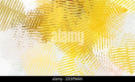 illustrazione creata con forme che si intrecciano creando un effetto tessuto. copia spazio per il testo. Foto Stock