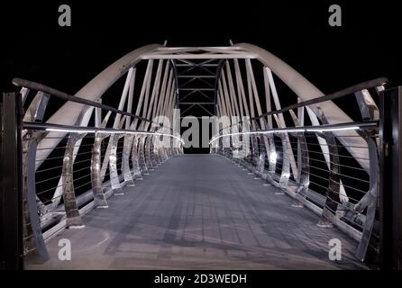 Sam Thompson Bridge, Belfast Foto Stock