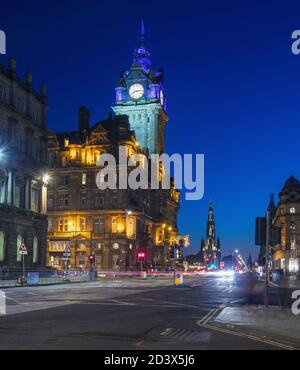 Scene intorno alla capitale scozzese, Edimburgo Foto Stock