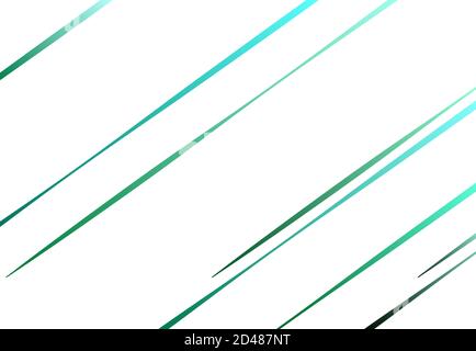 Linee diagonali e oblique colorate casuali con riempimento sfumato. Strisce sparse, strisce Illustrazione Vettoriale