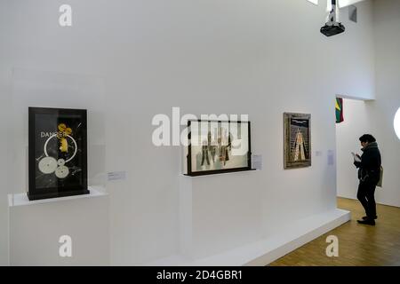 Foto editoriale del museo d'arte moderna Pompidou a parigi, ripresa nel 25 12 2018 Foto Stock