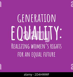 Disegno per celebrare la Giornata Internazionale del Bambino della ragazza, 11 ottobre in illustrazione vettoriale Illustrazione Vettoriale