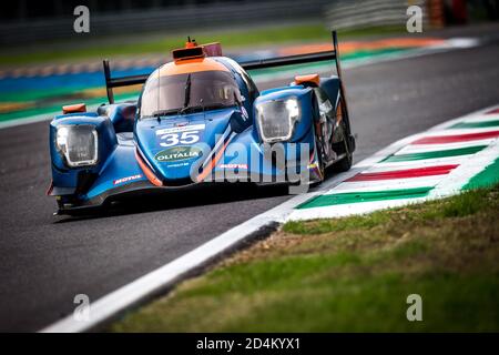 Monza, Italia, Italia. 09 ottobre 2020. 35 Dracone Francesco (ita), Campana Sergio (ita), BHK Motorsport, Oreca 07 Gibson, in azione nella 2020 4 ore di Monza, 4° round della European le Mans Series 2020, dal 9 al 11 ottobre 2020 sull'Autodromo Nazionale di Monza, Italia - Foto Thomas Fenetre/DPI Credit: LM/DPPI/Thomas Fenetre/Alamy Live News Foto Stock