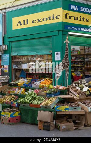 Brixton Village il 17 settembre 2020 a Brixton nel Regno Unito. Foto di Sam Mellish Foto Stock