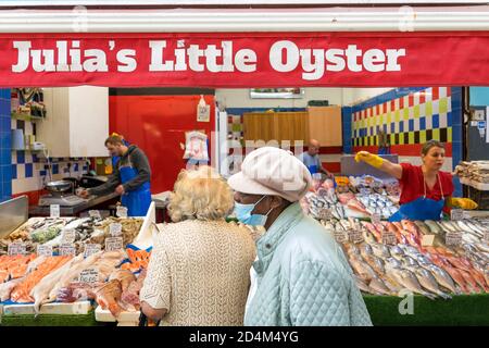 Brixton Village il 17 settembre 2020 a Brixton nel Regno Unito. Foto di Sam Mellish Foto Stock