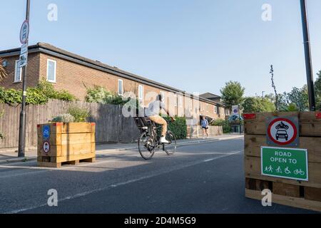 Chiusura di Railton Road il 22 settembre 2020 a Brixton nel Regno Unito. Foto di Sam Mellish Foto Stock