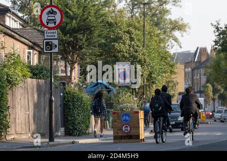 Chiusura di Railton Road il 22 settembre 2020 a Brixton nel Regno Unito. Foto di Sam Mellish Foto Stock