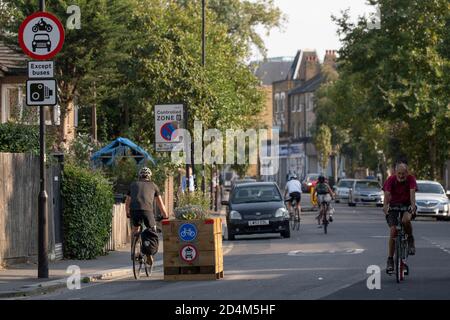 Chiusura di Railton Road il 22 settembre 2020 a Brixton nel Regno Unito. Foto di Sam Mellish Foto Stock