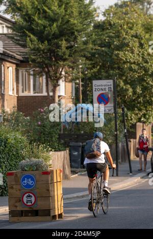 Chiusura di Railton Road il 22 settembre 2020 a Brixton nel Regno Unito. Foto di Sam Mellish Foto Stock