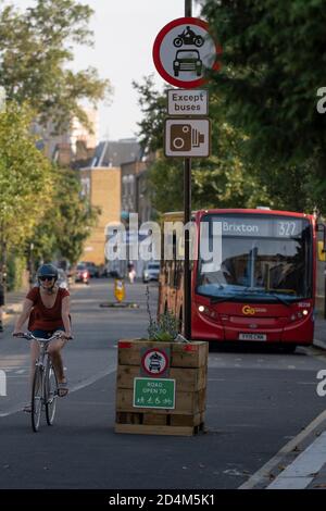 Chiusura di Railton Road il 22 settembre 2020 a Brixton nel Regno Unito. Foto di Sam Mellish Foto Stock