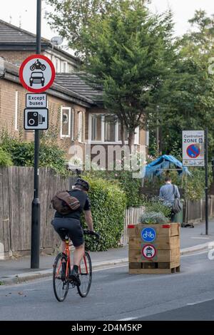 Chiusura di Railton Road il 22 settembre 2020 a Brixton nel Regno Unito. Foto di Sam Mellish Foto Stock