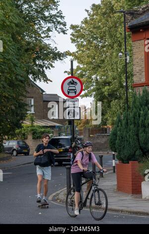 Chiusura di Railton Road il 22 settembre 2020 a Brixton nel Regno Unito. Foto di Sam Mellish Foto Stock