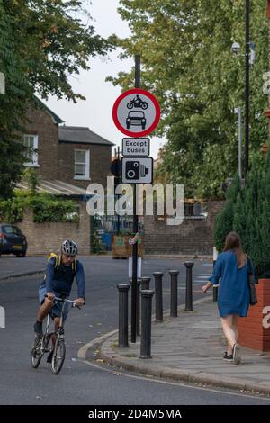 Chiusura di Railton Road il 22 settembre 2020 a Brixton nel Regno Unito. Foto di Sam Mellish Foto Stock