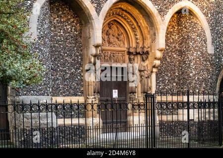 Brentwood Essex 9 ottobre 2020 il St Thomas' di Canterbury Brentwood riceve £107,000 dal DCMS Culture Recovery Fund Credit: Ian Davidson/Alamy Live News Foto Stock