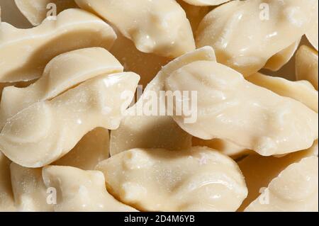 Topi al cioccolato bianco, dolci antichi Foto Stock