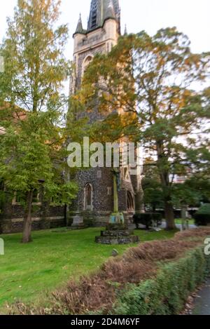 Brentwood Essex 9 ottobre 2020 il St Thomas' di Canterbury Brentwood riceve £107,000 dal DCMS Culture Recovery Fund Credit: Ian Davidson/Alamy Live News Foto Stock