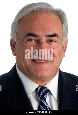 Dominique Strauss-Kahn Amministratore Delegato Fondo monetario Internazionale ca. 2008 Foto Stock