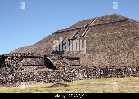 Teotihuacan, zona archeologica in Messico. Foto Stock