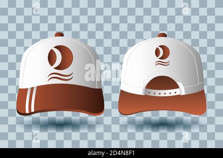 sport caps marcare a caldo accessori icone disegno vettoriale illustrazione Illustrazione Vettoriale
