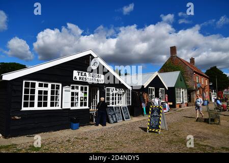 The Tea Room and Restaurant, a Woodbridge, Suffolk, Regno Unito Foto Stock