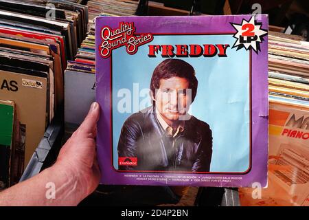 LP Album: Freddy Foto Stock