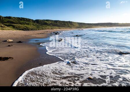 White Park Bay, Antrim Coast, Irlanda del Nord Foto Stock