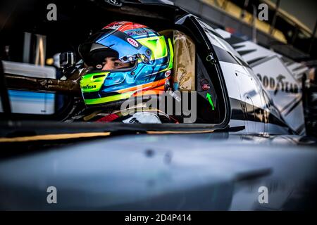 Monza, Italia. 10 ottobre 2020. Aubry Gabriel (fra), Algarve Pro Racing, Oreca 07 Gibson, ambiance, ritratto durante la 2020 4 ore di Monza, 4° round della European le Mans Series 2020, dal 9 al 11 ottobre 2020 sull'Autodromo Nazionale di Monza, Italia - Foto Thomas Fenetre / DPPI Credit: LM/DPPI/Thomas Fenetre/Alamy Live News Foto Stock