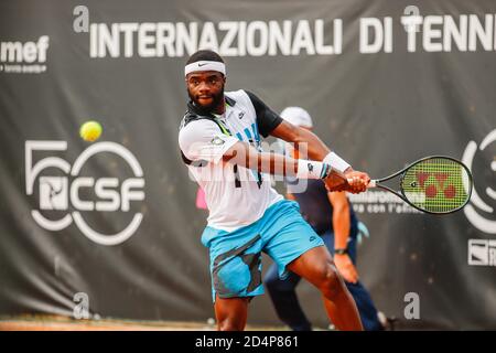 rances Tiafoe durante l'ATP Challenger 125 - internazionali Emilia Romagna, Tennis Internationals, parma, Italy, 09 Oct 2020 Credit: LM/Roberta Corradin Foto Stock