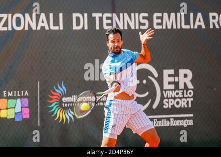 Salvatore Caruso durante l'ATP Challenger 125 - internazionali Emilia Romagna, Tennis internazionali a parma, Ottobre 09 2020 Foto Stock