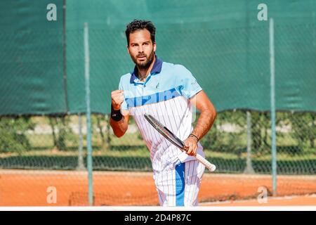 Salvatore Caruso durante l'ATP Challenger 125 - internazionali Emilia Romagna, Tennis internazionali a parma, Ottobre 09 2020 Foto Stock
