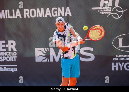 Lexei Popyrin durante l'ATP Challenger 125 - internazionali Emilia Romagna, Tennis internazionali, parma, Italia, 09 Oct 2020 Credit: LM/Roberta Corradin Foto Stock